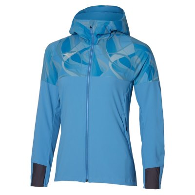 Cazadoras Mizuno Paris Athlete Hooded Mujer Azules - Chile M130OCVIWA